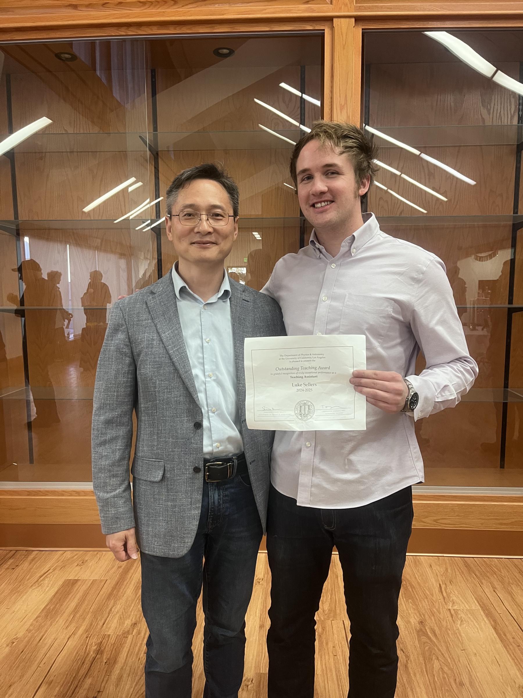 Luke Teaching Award 2025